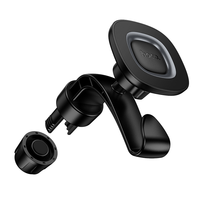 Hoco Magnetic Car Holder for Headrest H99 - Black Metal Gray